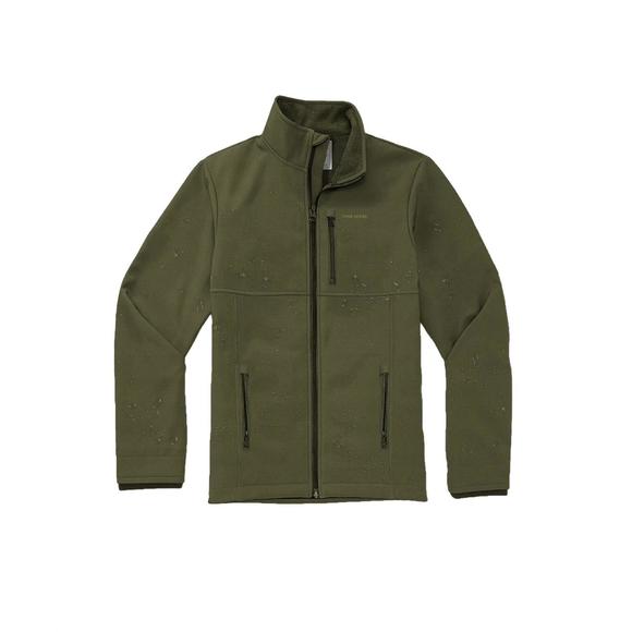 NEW OVER UNDER men's hydratech fleece jacket in olive - Picture 1 of 2